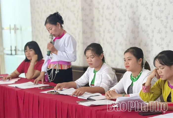 Hội viên phụ nữ vùng đồng bào dân tộc thiểu số đặc biệt khó khăn có cơ hội đổi mới tư duy, từng bước hình thành tư duy khởi nghiệp xanh.