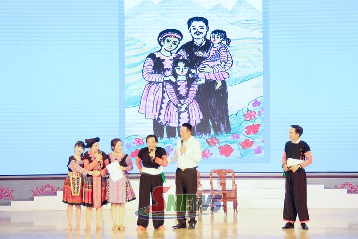 Tiểu phẩm tuyên truyền về phòng, chống bạo lực gia đình của Trung tâm Văn hóa, Thể thao tỉnh (Sở VHTT&DL Sơn La).
