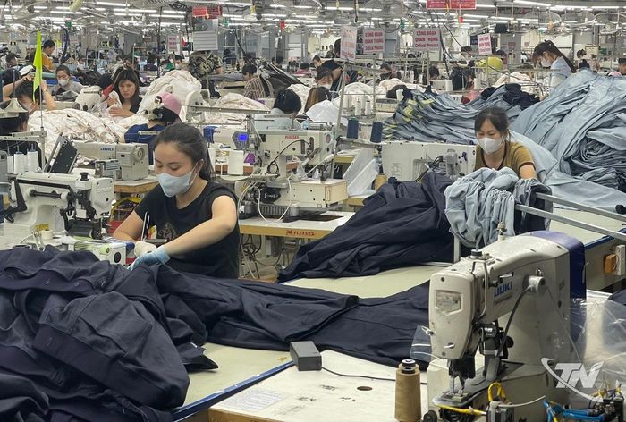 Sản xuất hàng may mặc là một thế mạnh của tỉnh Thái Nguyên.