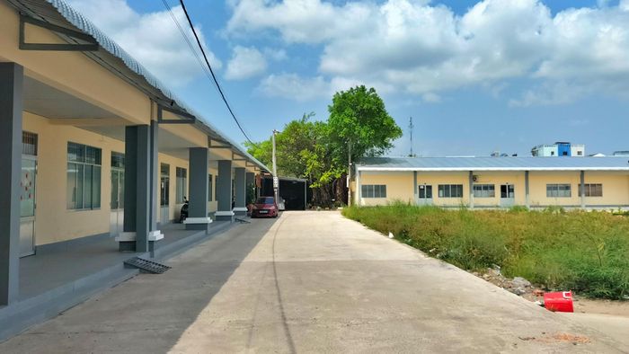 Bên trong khu nhà ở công vụ, lưu trú tỉnh Cà Mau.