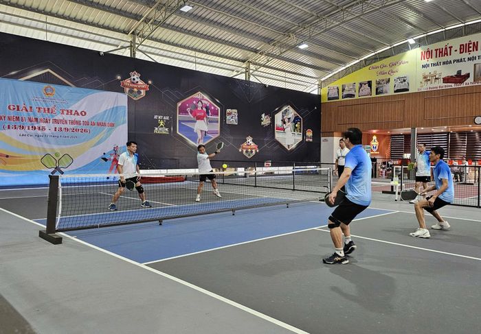 Giải đấu là hoạt động thiết thực hướng tới kỷ niệm 81 năm Ngày truyền thống TAND