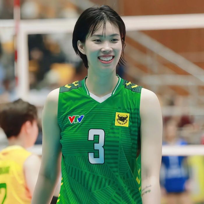 Vận động viên bóng chuyền Lê Thanh Thúy. Ảnh: VFV.