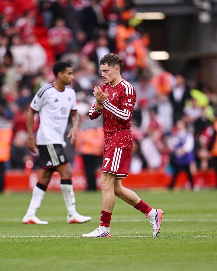 Florian Wirtz không thể tạo ra khác biệt trước Fulham. . Ảnh: Liverpool FC