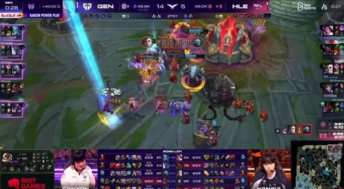 Gen.G hạ HLE 3-1, để chính thức đăng quang LCK 2026