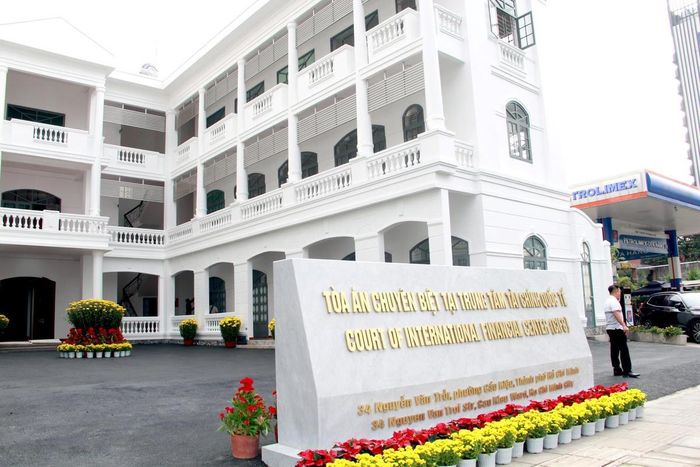 Trụ sở Tòa án chuyên biệt tại Trung tâm tài chính quốc tế tại TP.HCM – thiết chế tư pháp được xây dựng đáp ứng yêu cầu giải quyết các tranh chấp đặc thù trong môi trường tài chính quốc tế.