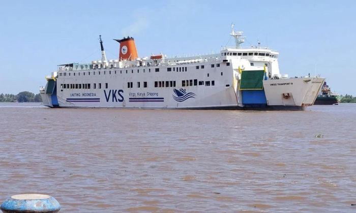 Tàu Virgo Transport 8 khởi hành ngày 12/9 từ thành phố Surabaya, Đông Java đến thành phố Banjarmasin, Nam Kalimantan trước khi mất liên lạc- Ảnh: VIRGO TRANSPORT 8/FACEBOOK