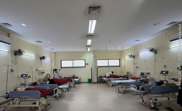 Các trường hợp đang được theo dõi, điều trị tại Bệnh viện