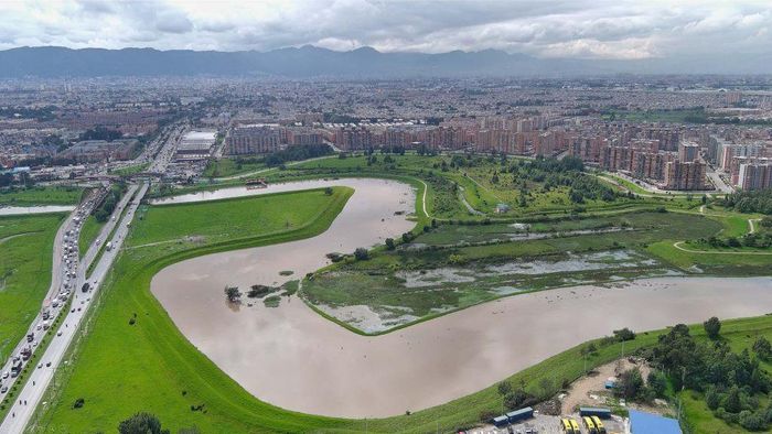 Dự án phục hồi sông Bogota" đã góp phần giảm rủi ro lũ cho khoảng 1,2 triệu người. Ảnh: Nature-Based Infrastructure
