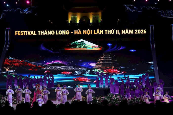 Đêm giao lưu nghệ thuật quốc tế trong khuôn khổ Festival Thăng Long - Hà Nội lần thứ II năm 2026. Ảnh: Quỳnh Trang