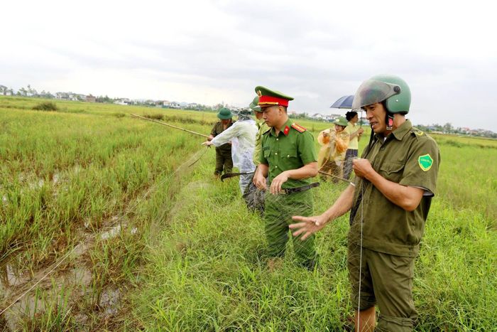 Các địa phương tuyên truyền, vận động người dân chung tay bảo vệ chim hoang dã, không săn bắt, mua bán và tiêu thụ chim trời. Ảnh: CSCC
