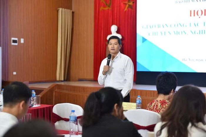 Giám đốc BHXH TP Hà Nội Nguyễn Ngọc Huyến đốc thúc các nhiệm vụ 4 tháng cuối năm