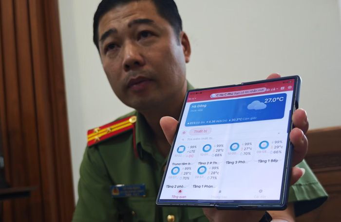Thiết bị có app trực quan dễ sử dụng