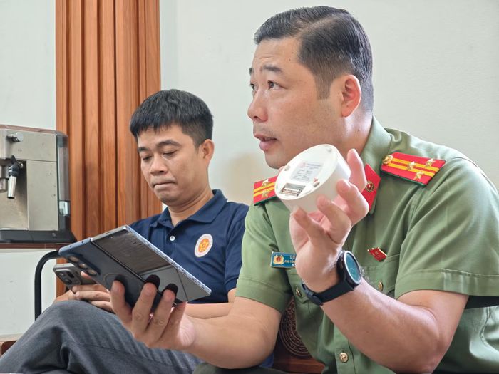 Thượng tá Đỗ Văn Mạnh, Phó Tổng giám đốc Công ty Tháng 8 chia sẻ về sản phẩm thiết thực của CATP
