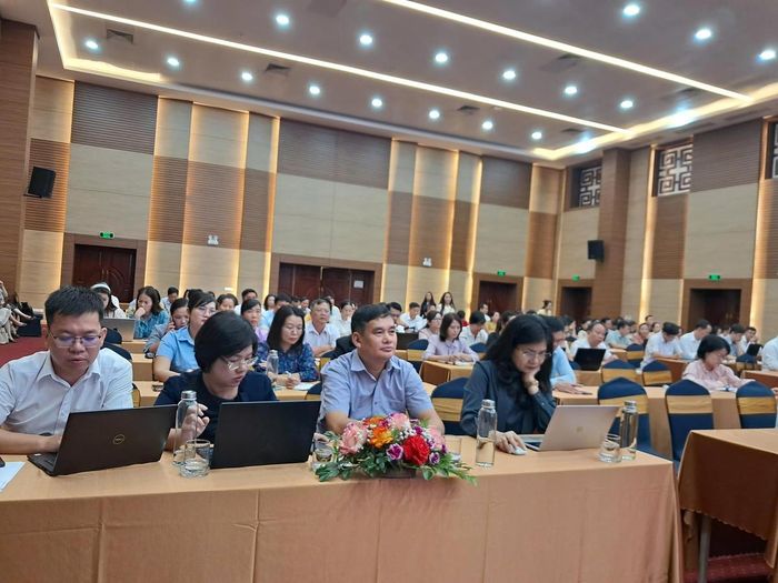 Các đại biểu tại hội nghị tập huấn. Ảnh: PV