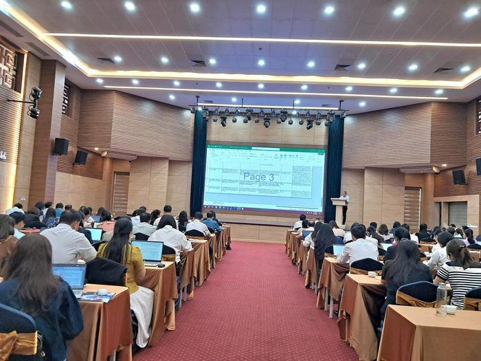 Quang cảnh hội nghị tập huấn. Ảnh: PV