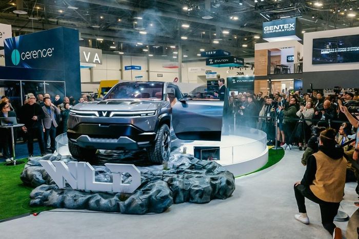  VF Wild ra mắt lần đầu ở dạng concept tại sự kiện CES 2024. Ảnh: VinFast. 