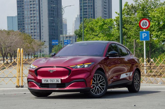  Ford Mustang Mach-e là đối thủ của Tesla Model Y tại Việt Nam. Ảnh: Phúc Hậu.