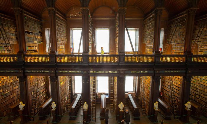 Việc dọn sách là một phần của dự án Old Library Redevelopment Project, được khởi động từ năm 2022 nhằm bảo tồn công trình và hiện đại hóa hệ thống bảo vệ bộ sưu tập. Công trình đang phải đối mặt với nhiều vấn đề liên quan đến bụi, ô nhiễm, kiểm soát nhiệt độ, độ ẩm và nguy cơ hỏa hoạn. Dự án hướng tới việc bổ sung hệ thống kiểm soát môi trường, lọc không khí và các biện pháp phòng cháy hiện đại, đồng thời bảo vệ cấu trúc lịch sử của tòa nhà. Giai đoạn trùng tu và xây dựng dự kiến được triển khai từ năm 2027, mục tiêu hoàn thành vào năm 2030. Ảnh: The Guardian.