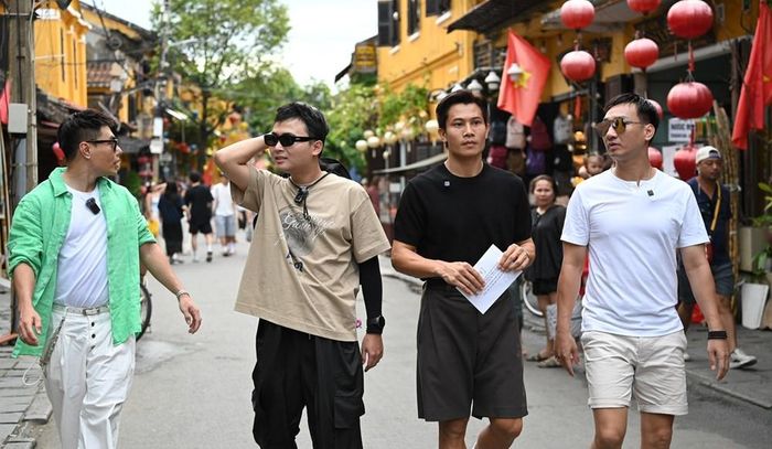 Các ông bố Bảo Lâm, Huy R, Phương Nam và Thành Trung ở tập 3