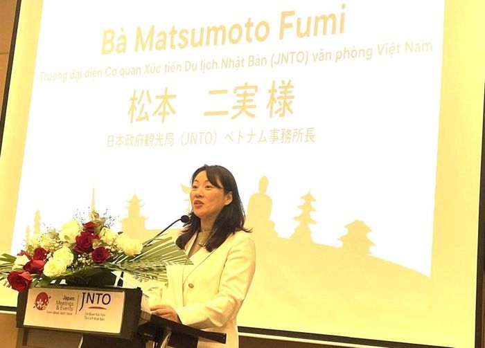 Trưởng đại diện Cơ quan Xúc tiến Du lịch Nhật Bản (JNTO) tại Việt Nam Matsumoto Fumi chia sẻ về hợp tác phát triển du lịch