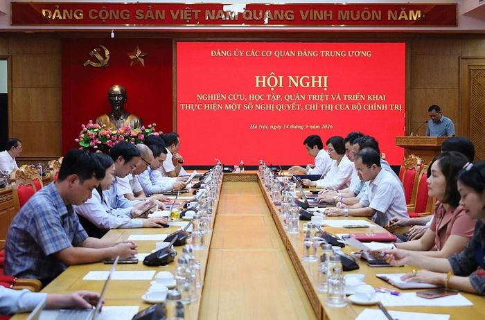 Đảng ủy các cơ quan Đảng Trung ương tổ chức Hội nghị nghiên cứu, học tập, quán triệt và triển khai thực hiện một số nghị quyết, chỉ thị của Bộ Chính trị