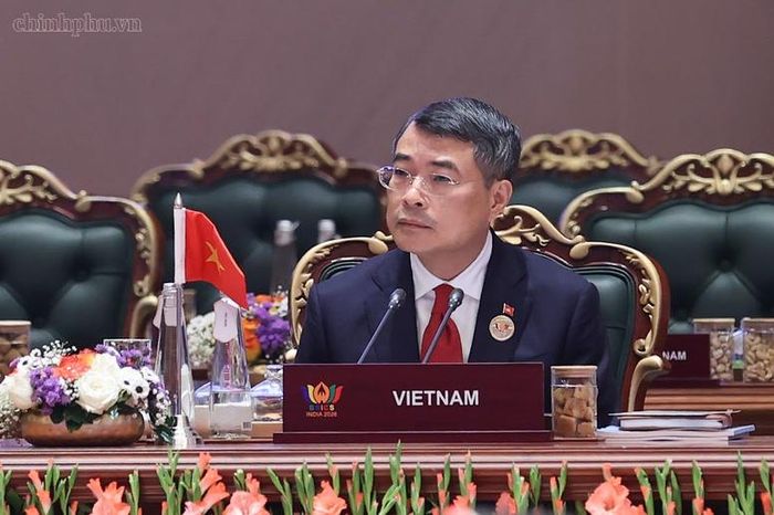 Phát biểu tại Hội nghị, Thủ tướng Chính phủ Lê Minh Hưng nêu ba định hướng lớn để BRICS phát huy vai trò trong giai đoạn tới, cũng là những đề xuất mang ý nghĩa thiết thực đối với BRICS và Việt Nam - Ảnh: chinhphu.vn/Nhật Bắc