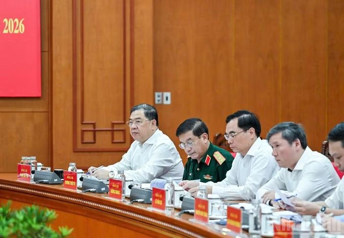 Các đại biểu dự họp. (Ảnh: DUY LINH)