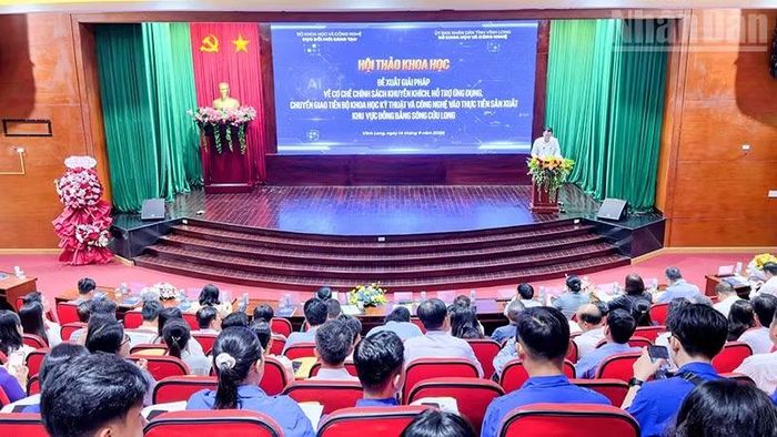 Quang cảnh hội thảo. (Ảnh: BÁ DŨNG)