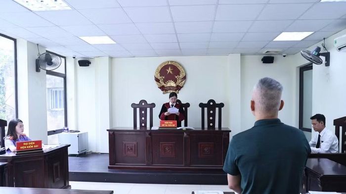 Quang cảnh phiên tòa. (Ảnh: MH)