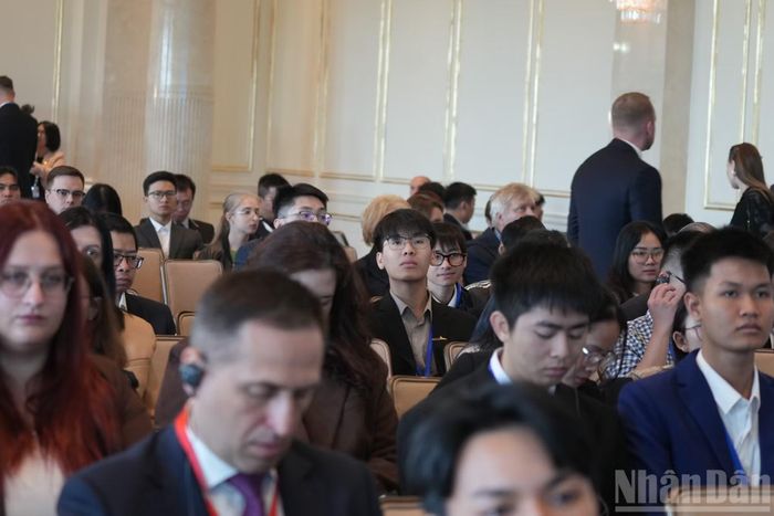 Hơn 3.000 sinh viên Việt Nam đang học tập tại Nga, trong đó khoảng 44% theo các ngành khoa học-công nghệ. (Ảnh: THANH THỂ)