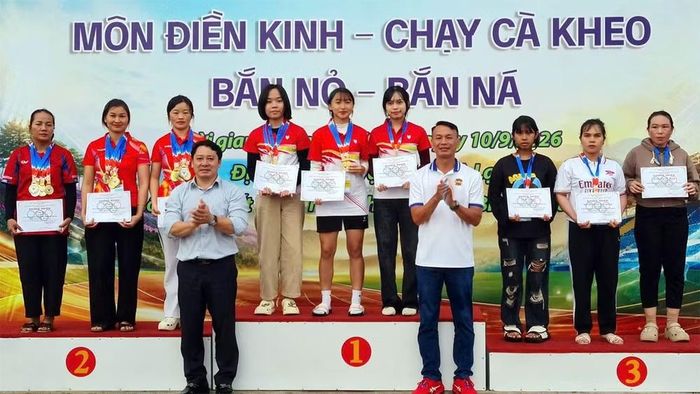 Hơn 250 bộ huy chương đã được trao, nhiều kỷ lục mới được xác lập tại Đại hội. (Ảnh: V.Q)