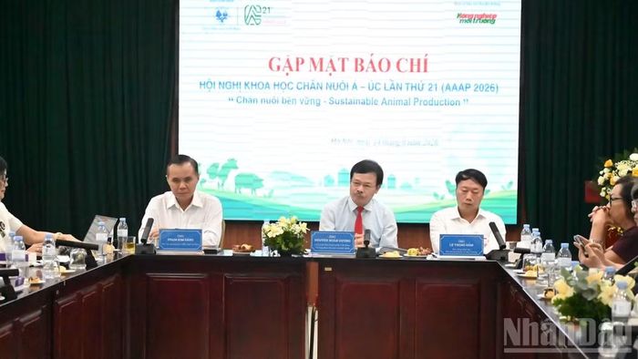Ban tổ chức chia sẻ thông tin về Hội nghị Khoa học chăn nuôi Á-Úc lần thứ 21 (AAAP 2026).