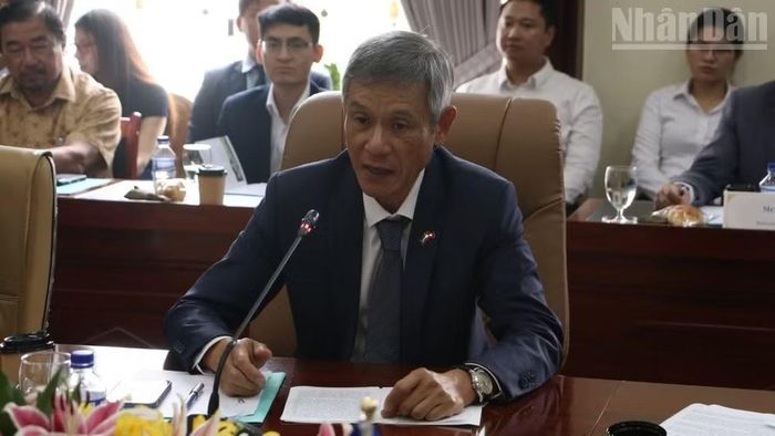 Đại sứ Việt Nam tại Campuchia Nguyễn Minh Vũ.