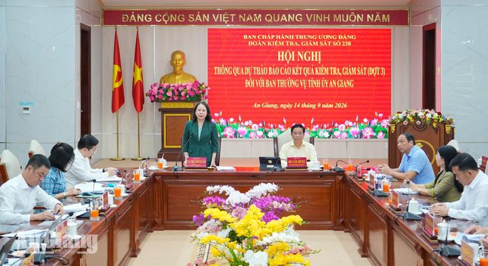 Quang cảnh hội nghị. Ảnh: baoangiang.com.vn 
