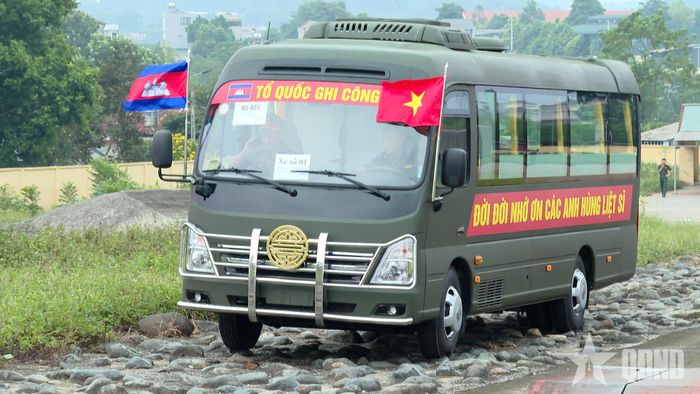 Thử nghiệm các tính năng của xe.