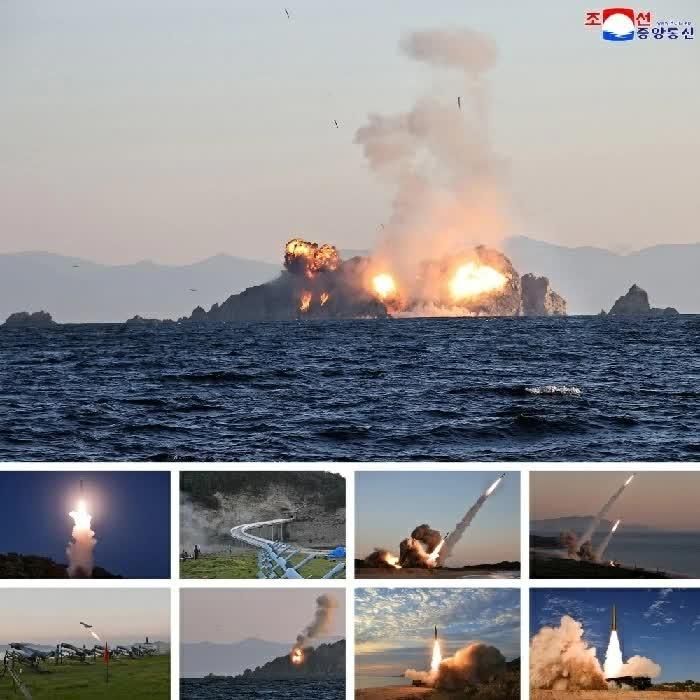 Hình ảnh cuộc tập trận của Triều Tiên được tổ chức ngày 12/9. (Nguồn:KCNA)