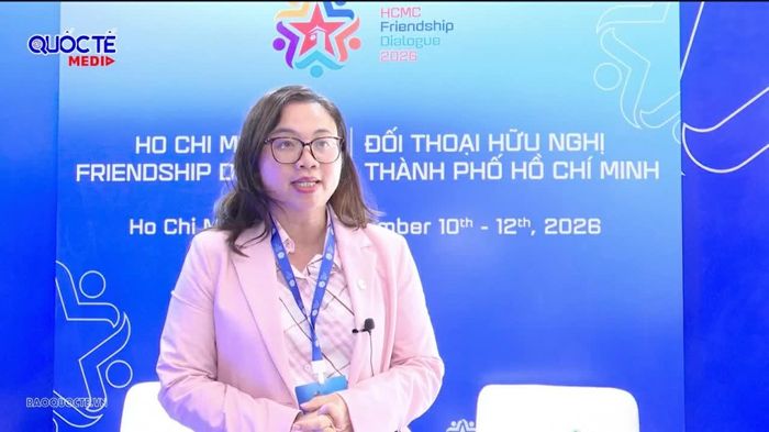 Bà Huỳnh Đinh Thái Linh, Phó Chủ tịch Hiệp hội Logistics và Cảng biển Tp. Hồ Chí Minh (HLA).