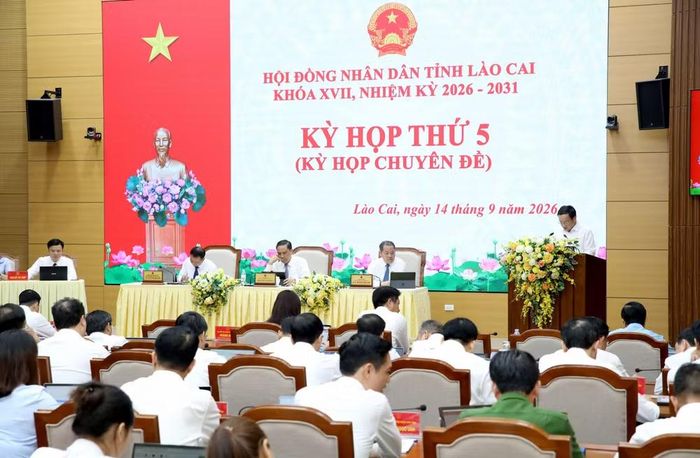 Quang cảnh Kỳ họp. Ảnh: laocai.gov.vn