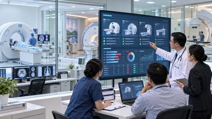  Bộ Y tế đang xây dựng phương án phân nhóm thiết bị y tế để làm cơ sở đấu thầu tập trung- Ảnh Ngọc Lâm- AI ﻿ 