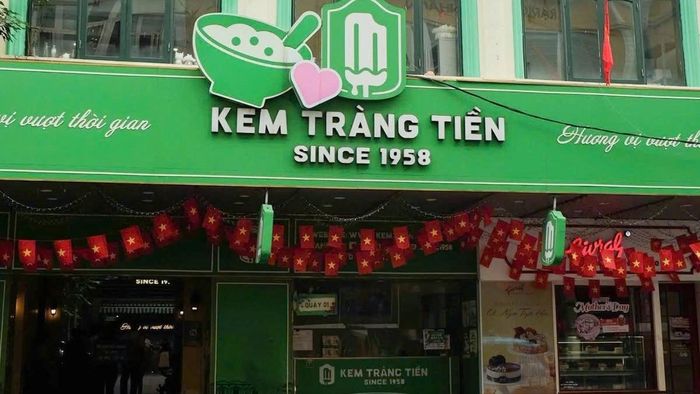 Kem Tràng Tiền sẽ dừng phục vụ tại cơ sở số 35 Tràng Tiền, Hà Nội từ ngày 15/9.