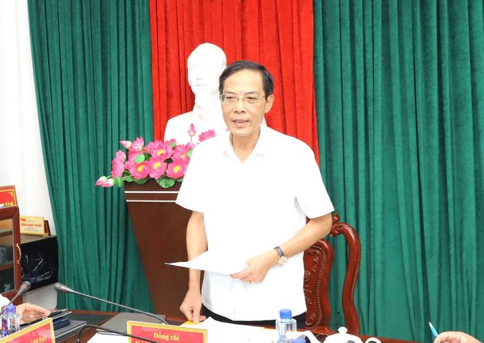 Phó Chủ tịch UBND tỉnh Đầu Thanh Tùng chỉ đạo tăng tốc GPMB, thi công