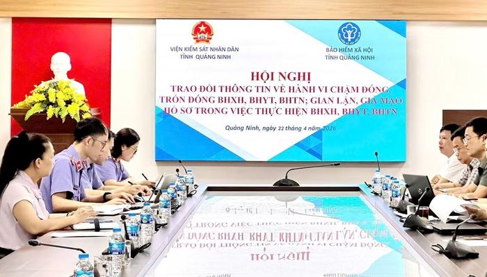 BHXH Quảng Ninh và Viện Kiểm sát nhân dân Quảng Ninh phối hợp trao đổi, xử lý các trường hợp chậm đóng, trốn đóng, gian lận BHXH, BHYT, BHTN.