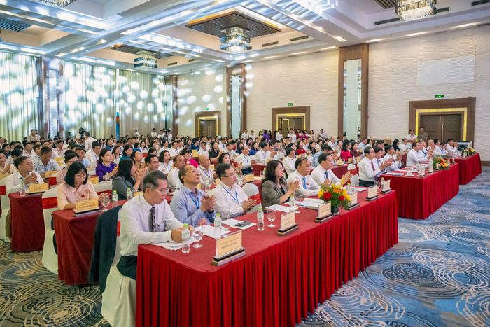 Toàn cảnh hội nghị được diễn ra tại phường Nha Trang, tỉnh Khánh Hòa. Ảnh: Hưng Ngọc