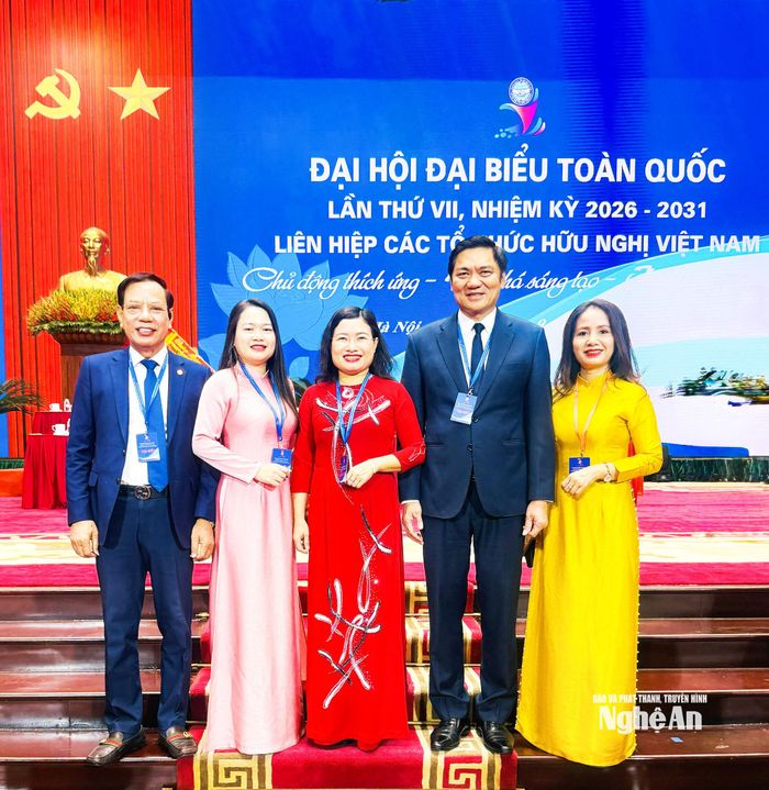 Đoàn đại biểu Nghệ An tham dự đại hội. Ảnh: TL