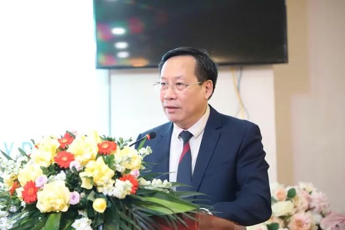 Thứ trưởng Bộ Y tế Lê Đức Luận. (Ảnh: PV/Vietnam+)