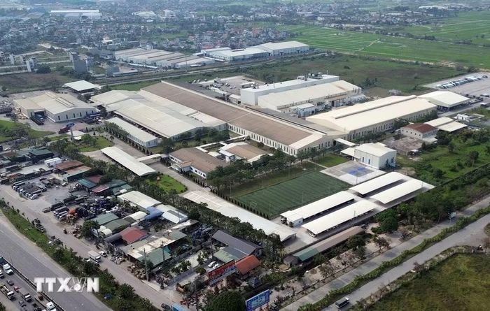 Hải Phòng có nhiều chính sách thu hút đầu tư vào các Khu công nghiệp. (Ảnh: Trần Việt/TTXVN)