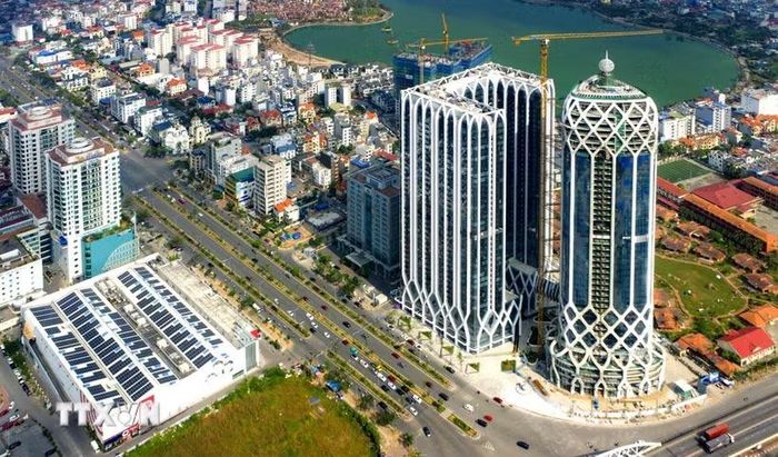 Một góc thành phố Hải Phòng. (Ảnh: TTXVN phát)