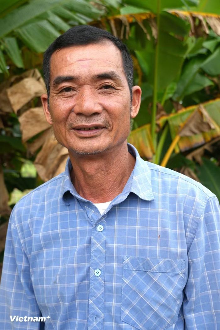 Ông Mã Phúc Hương, Bí thư Chi bộ thôn Làng Hản, xã Tân Trào (Tuyên Quang). (Ảnh: Minh Tâm/Vietnam+)
