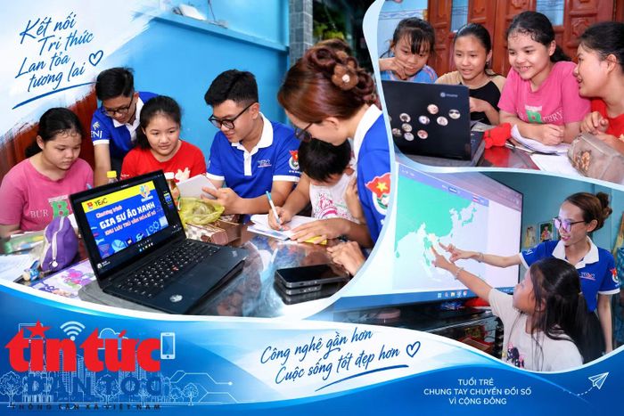 Với các sinh viên tình nguyện, được tham gia vào chương trình "Gia sư áo xanh" ở các khu lưu trú công nhân là việc làm rất ý nghĩa và nhân văn.