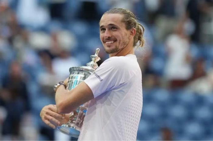 Zverev lần đầu vô địch US Open. Ảnh: Eurosports